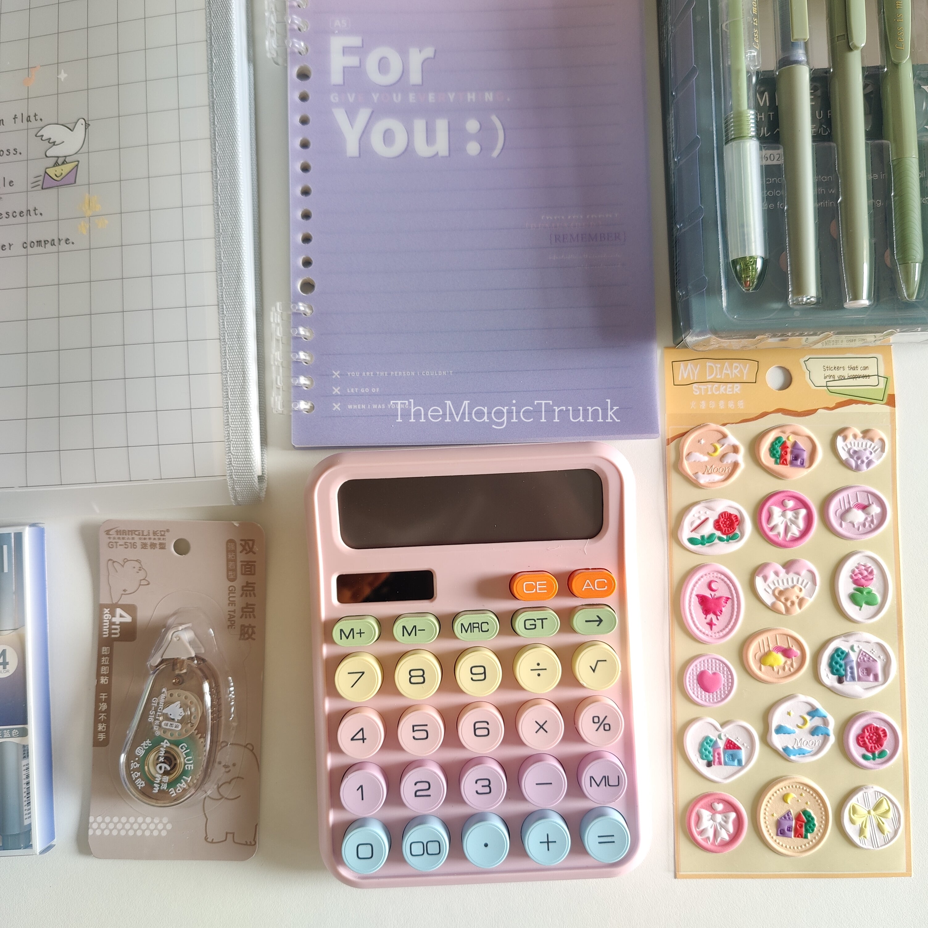 Aesthetic Stationery Combo / Hamper