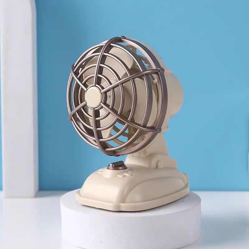 Retro Table Dual Speed Mini Fan ( 1pc )