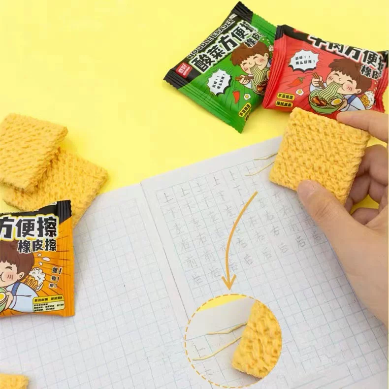 Ramen Noodle Eraser ( 1pc )