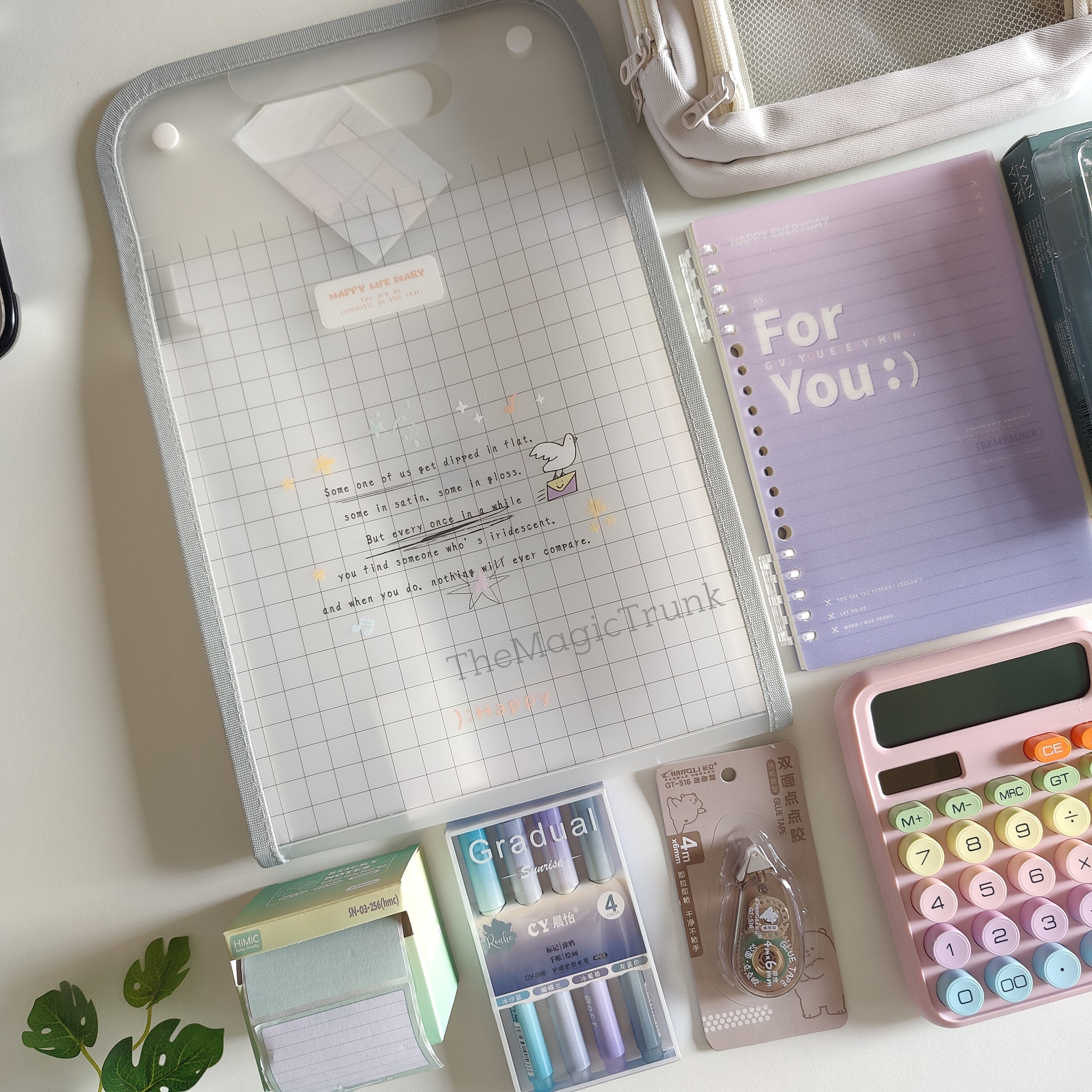 Aesthetic Stationery Combo / Hamper