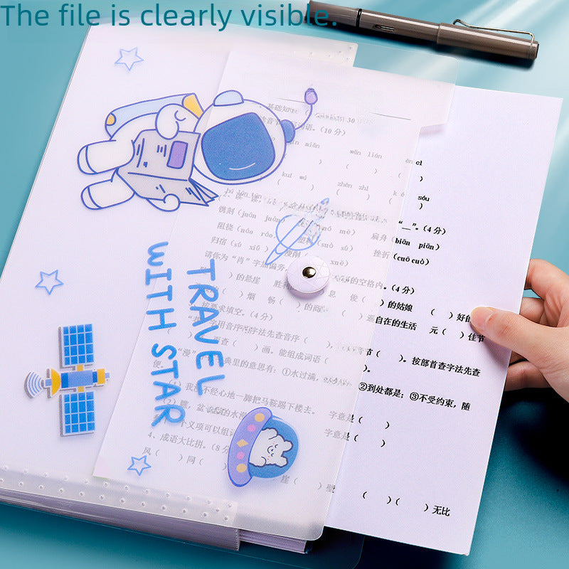 Kawaii File Document Folder A4 ( 1pc )