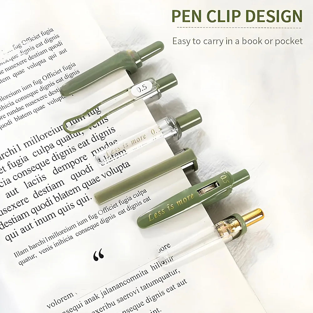 Aesthetic Stationery Pen Set ( 1pc )