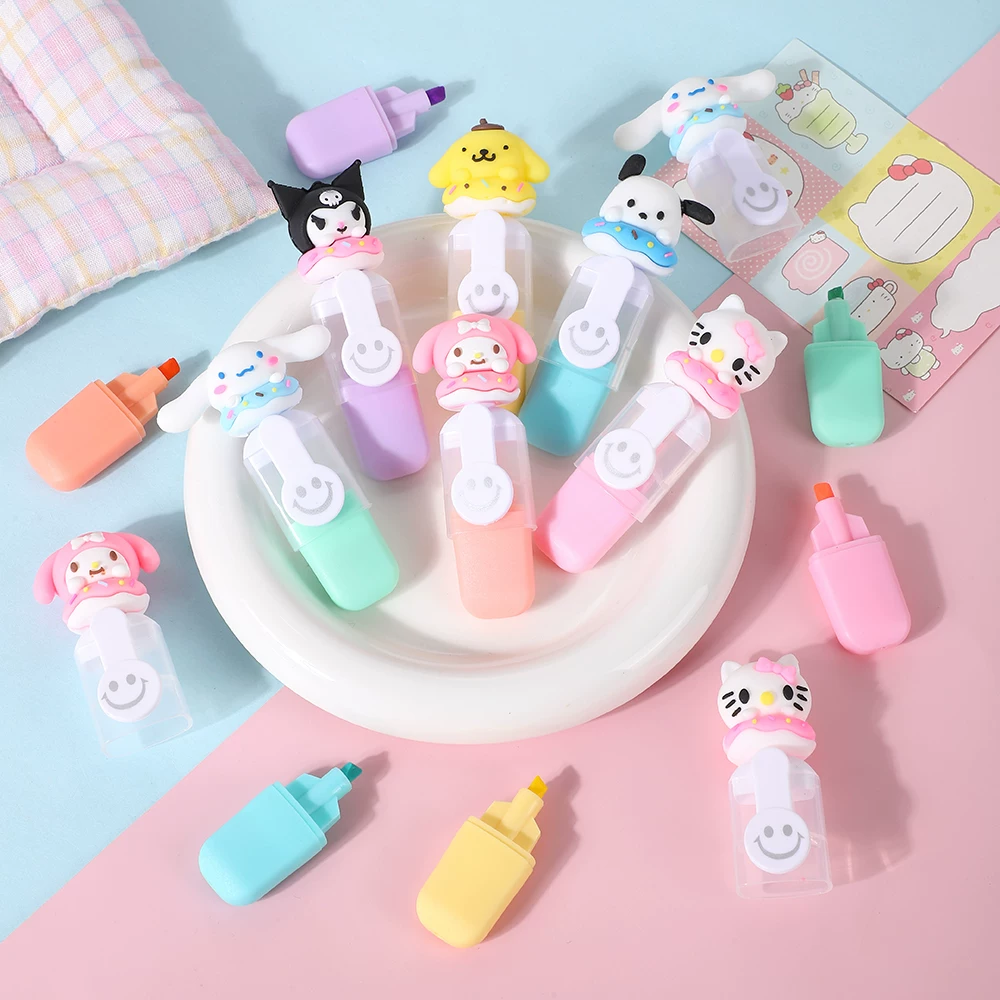 Sanrio Highlighter Set ( 6pcs )