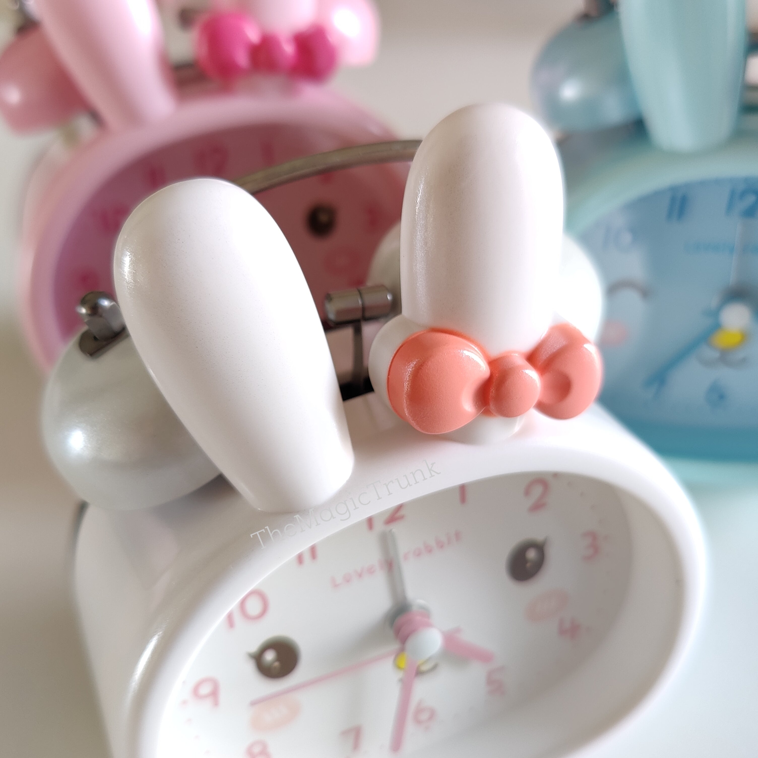 Bunny Table Alarm Clock ( 1pc )