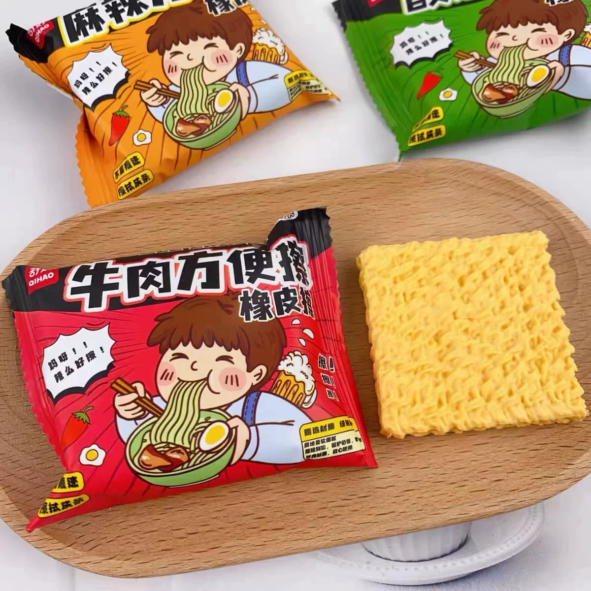 Ramen Noodle Eraser ( 1pc )