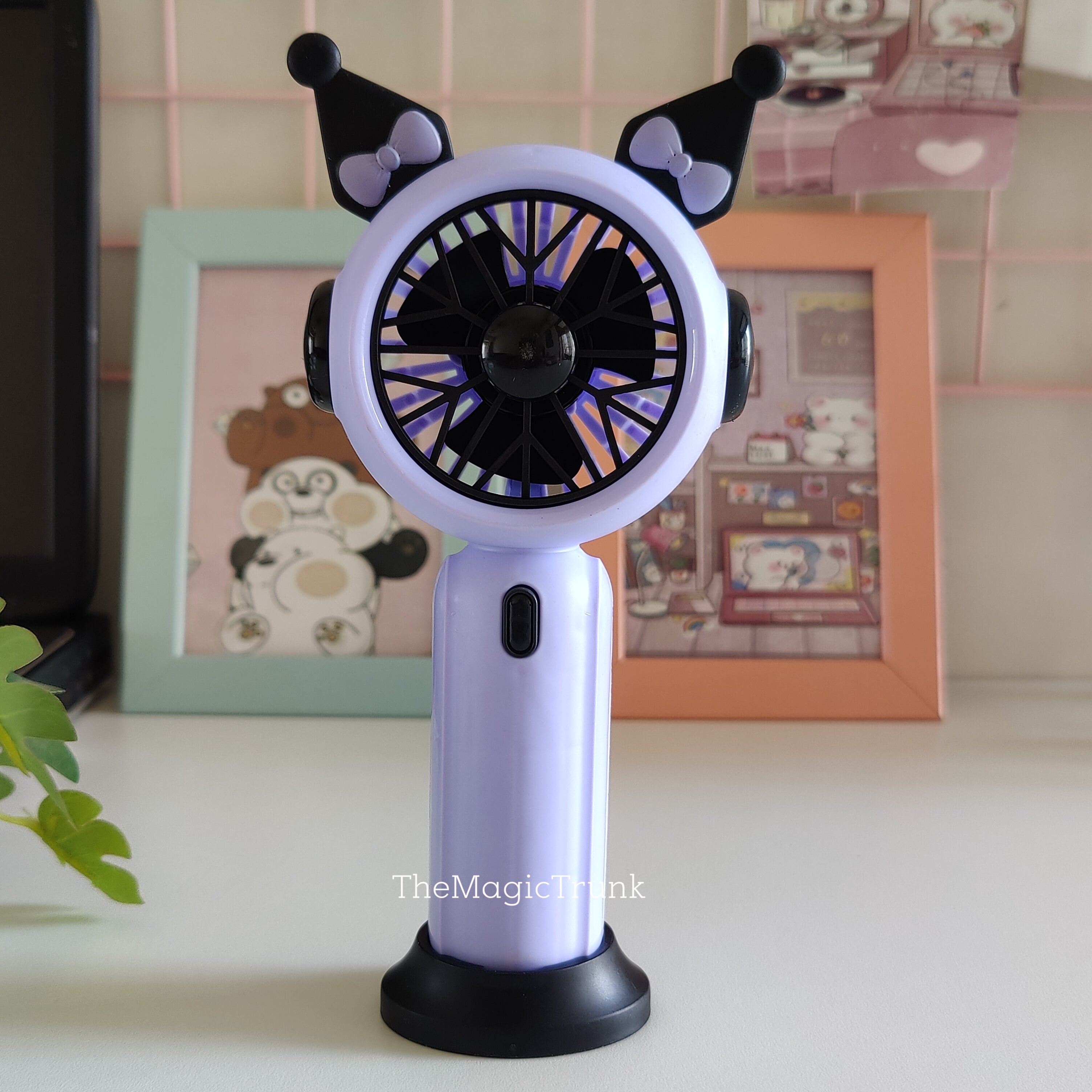 Sanrio Three Speed Fan Rechargeable ( 1pc )