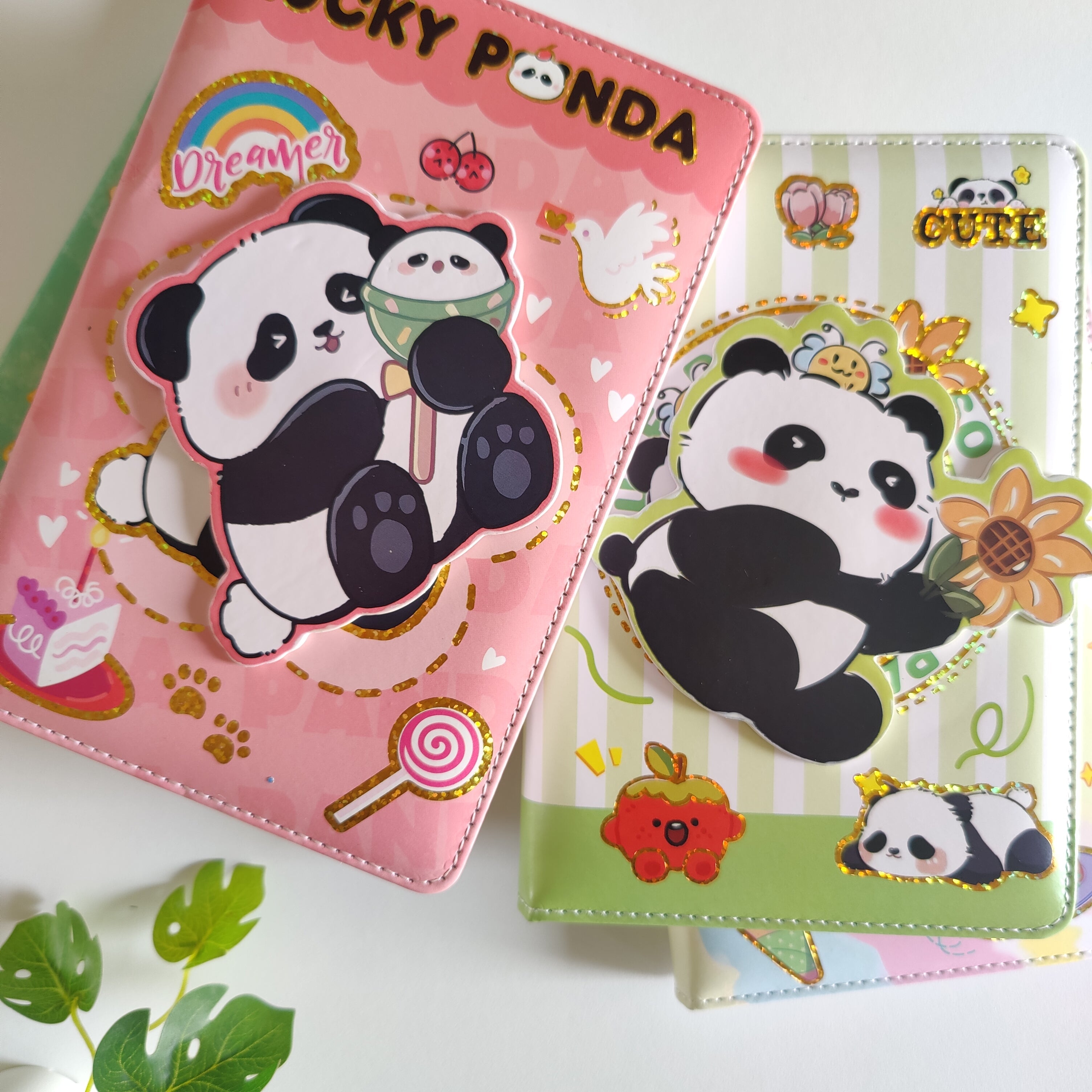 Panda Spinner Notebook Planner Diary A5 ( 1pc )