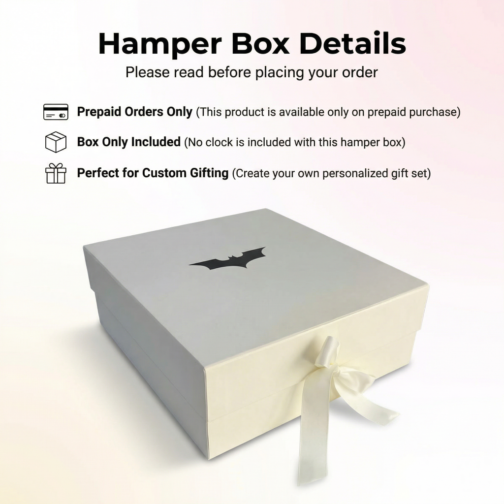 Clock Hamper Box