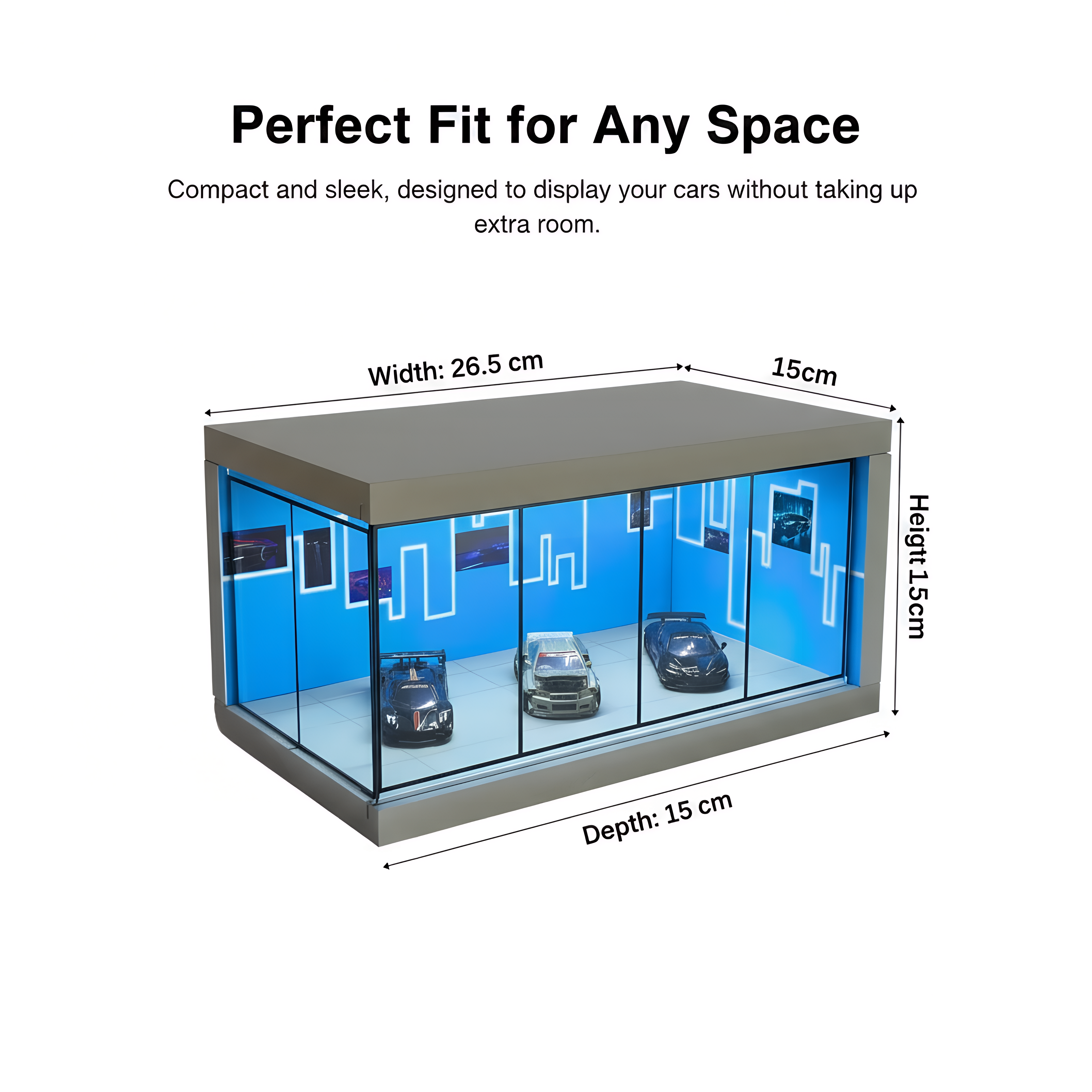 Luxury Miniature Car Showroom